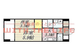 ルネッサンス21久留米六ツ門【503号号室】の間取り