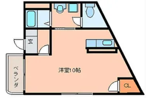 コンフォールHI【301号号室】の間取り