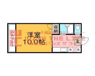 エトランゼ宮本V【405号号室】の間取り