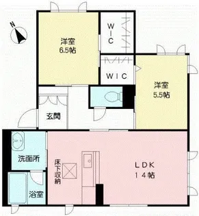 シャーメゾンミュリエ【101号号室】の間取り