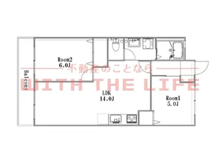 山下ビル【305号号室】の間取り