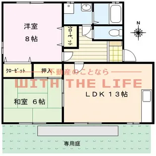 パークアベニュー【107号号室】の間取り