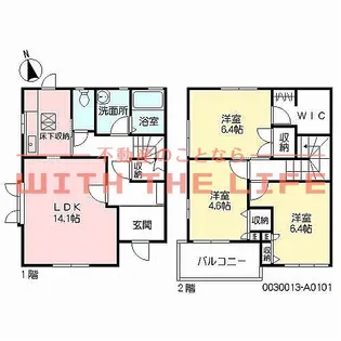 サンクチュアリー久留米Ⅰ【101号号室】の間取り