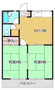 グレース南薫【201号号室】の間取り