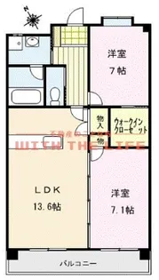 ステラコート参番館【406号号室】の間取り