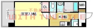 クオリアけやき通り【805号号室】の間取り