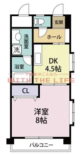 エスポワール【201号号室】の間取り