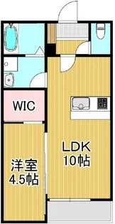 BraveBase合川(ブレイブベース)【102号号室】の間取り