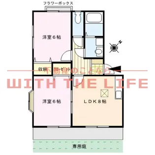 アネックス安武【B102号号室】の間取り