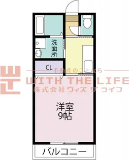 セピアコート【105号号室】の間取り