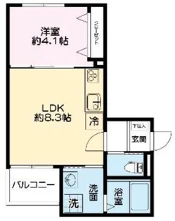 T-Regno×BSFクオーレ【201号号室】の間取り