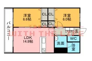 エスポワールⅡ【306号号室】の間取り