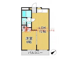 グレースマンション櫛原【315号号室】の間取り