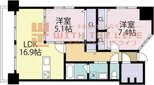 セレア日吉【801号号室】の間取り