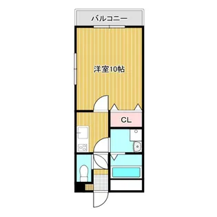 サリナス【101号号室】の間取り