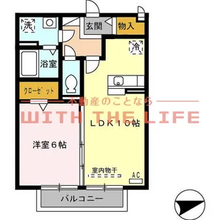 SumiYasuSo(スミヤスソー)【203号号室】の間取り