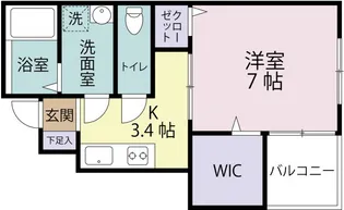 at.south(エイティ・サウス)【A103号号室】の間取り