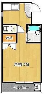 コーポラスKⅡ【402号号室】の間取り