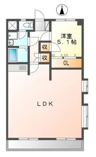 サンライトビル【105号号室】の間取り