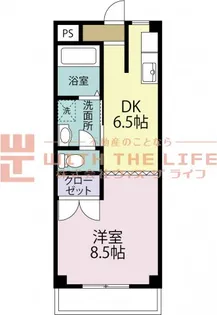クラウンII津福【103号号室】の間取り
