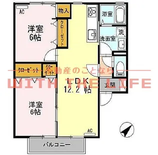 コーポアゼリア【103号号室】の間取り