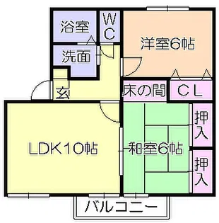 ANNEX(アネックス)【203号号室】の間取り