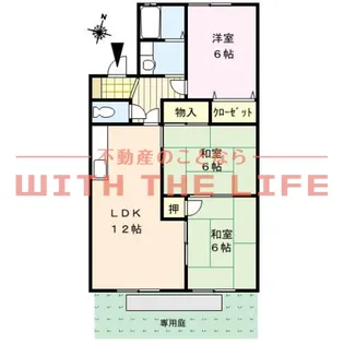 3LDKの間取り画像