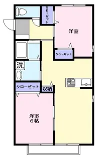 クレシア21【103号号室】の間取り