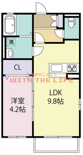 メゾンシュクレ【103号号室】の間取り
