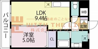 プロスペールSⅡ【306号号室】の間取り