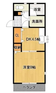 メゾン小林【301号号室】の間取り