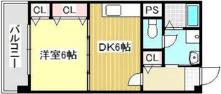 栗木第8ビル【209号号室】の間取り