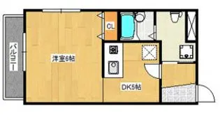 リノ・パラッツォ【105号号室】の間取り