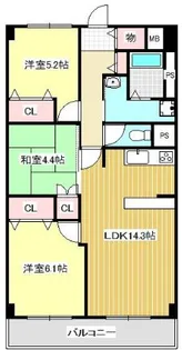 ReMINE(リ・ミネ)【607号号室】の間取り