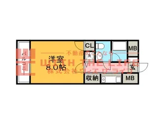 ローズガーデンⅠ【1005号号室】の間取り