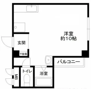 ヴェルデ360【302号号室】の間取り