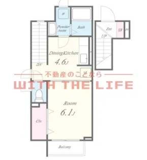 グリーンビラ【Ⅱ201号号室】の間取り