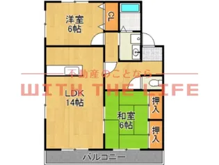 メゾントワエモア【203号号室】の間取り