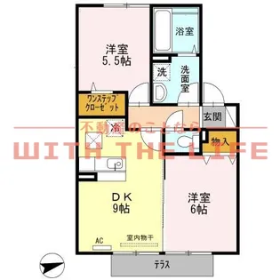 エスペランサ【202号号室】の間取り