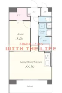 カサグランデ本町【601号号室】の間取り