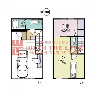 ザ・ライフ南薫プレミアガレージの間取り