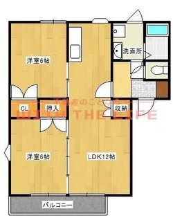 上津コーポ【C-101号号室】の間取り