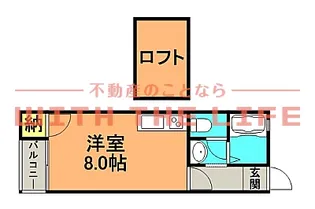 OCTOHOUSE(オクトハウス)【102号号室】の間取り