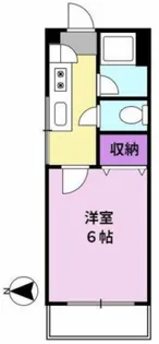 1Kの間取り画像