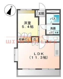 Viento【Ⅰ-205号号室】の間取り