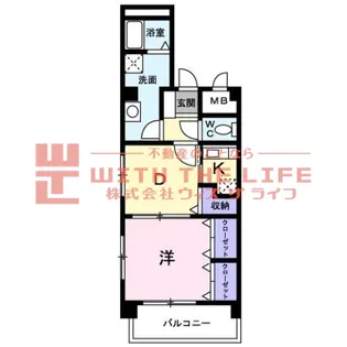 サウスヒルズ【307号号室】の間取り
