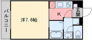 ラ・ヴェリテ水天宮【301号号室】の間取り