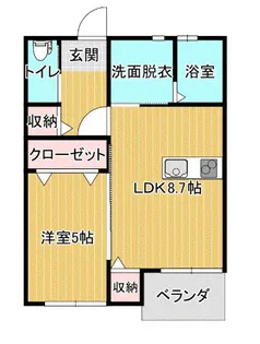 セイコービル【403号号室】の間取り