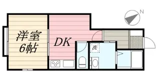 エリコーポⅡ【B102号号室】の間取り