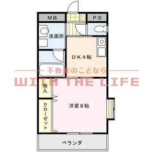 クラインドルフ【501号号室】の間取り